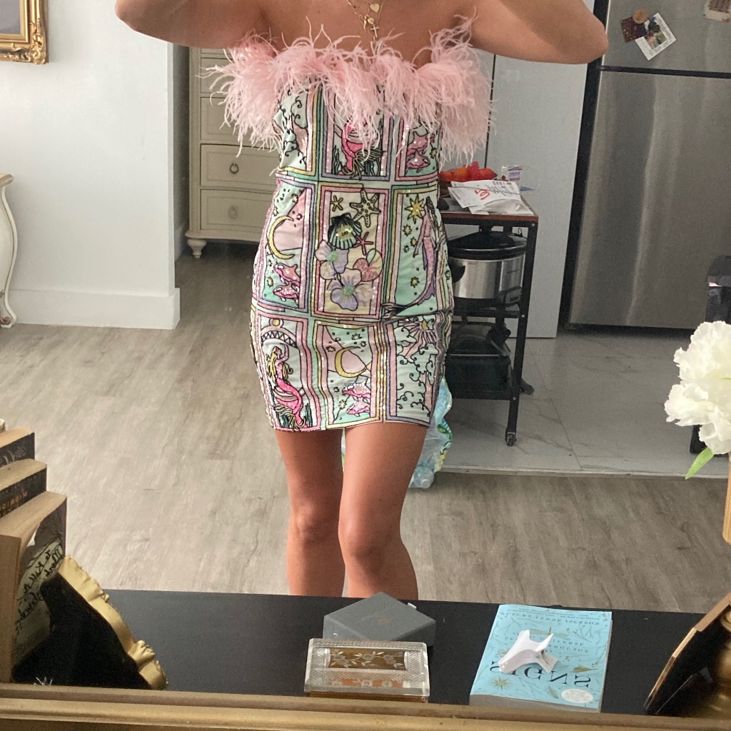 Oceanus Dress Nwot  Rare